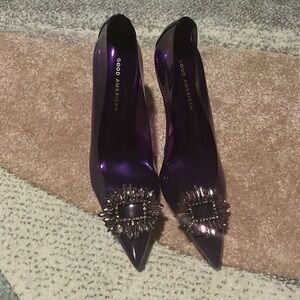 Good American size 9 cinder****ing Ella shoes